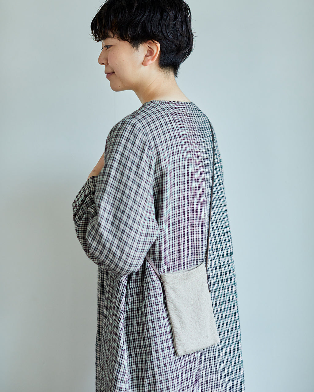 Beynell Linen Bag: Natural