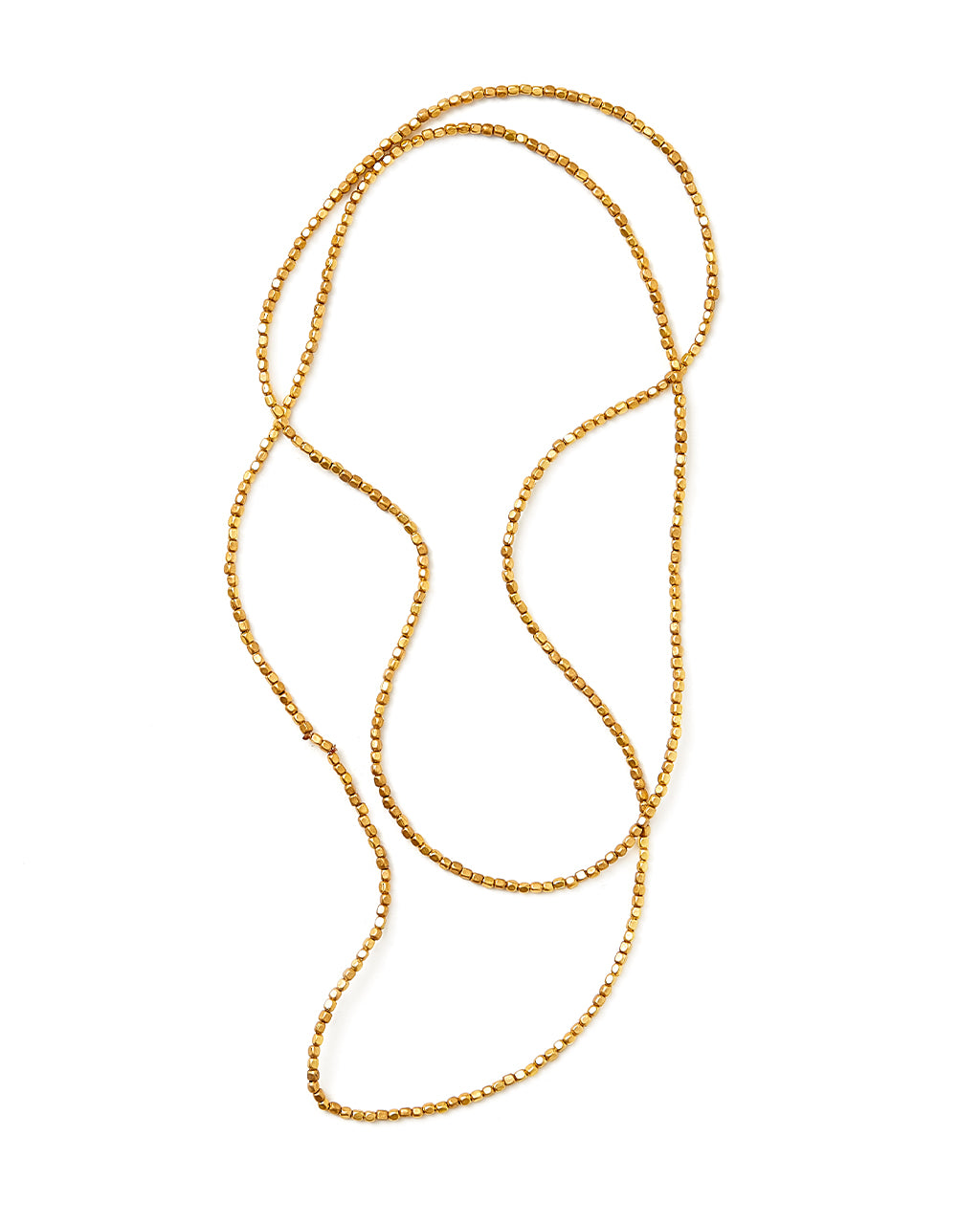 Brass Beads Necklace (L)