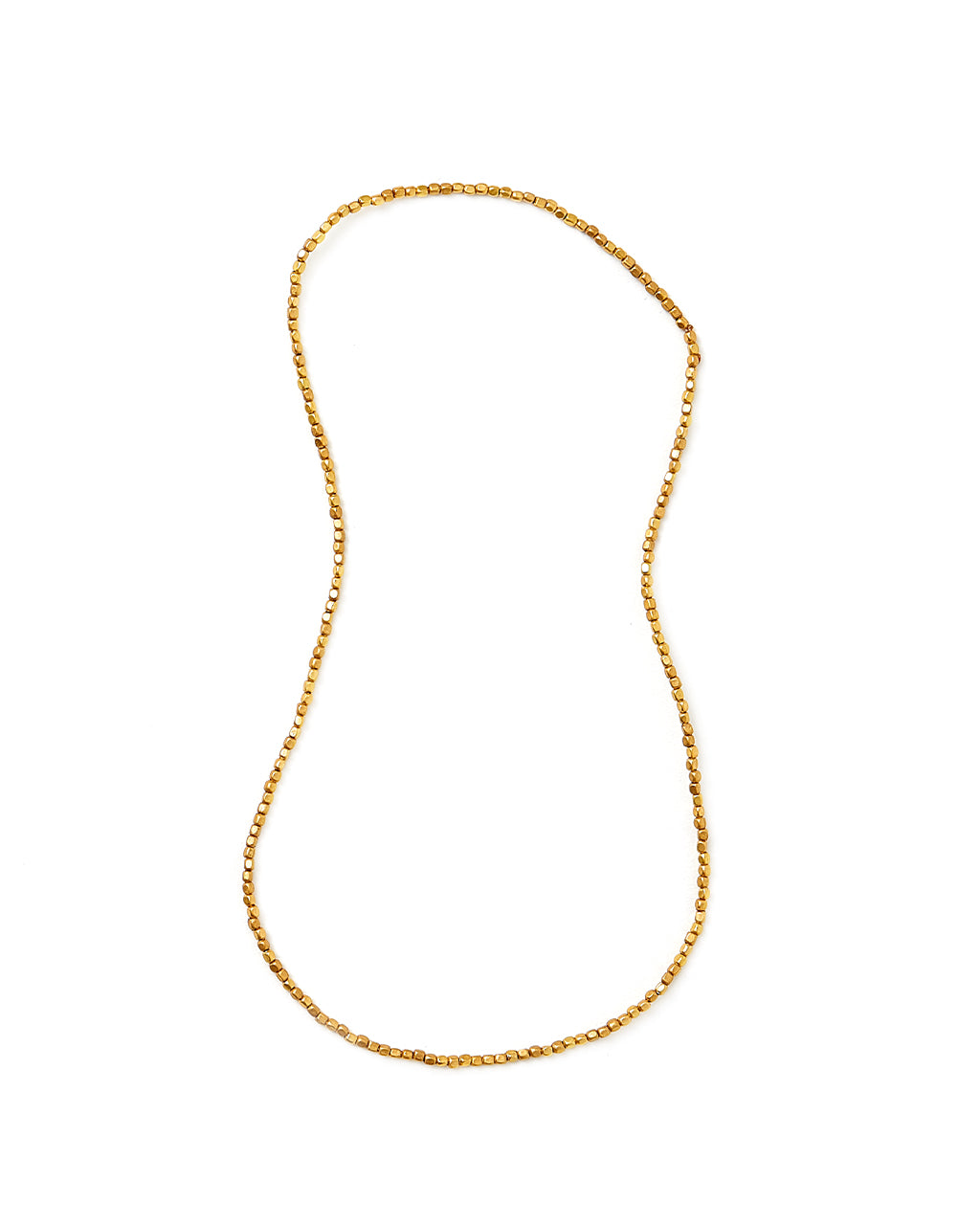 Brass Beads Necklace (S)