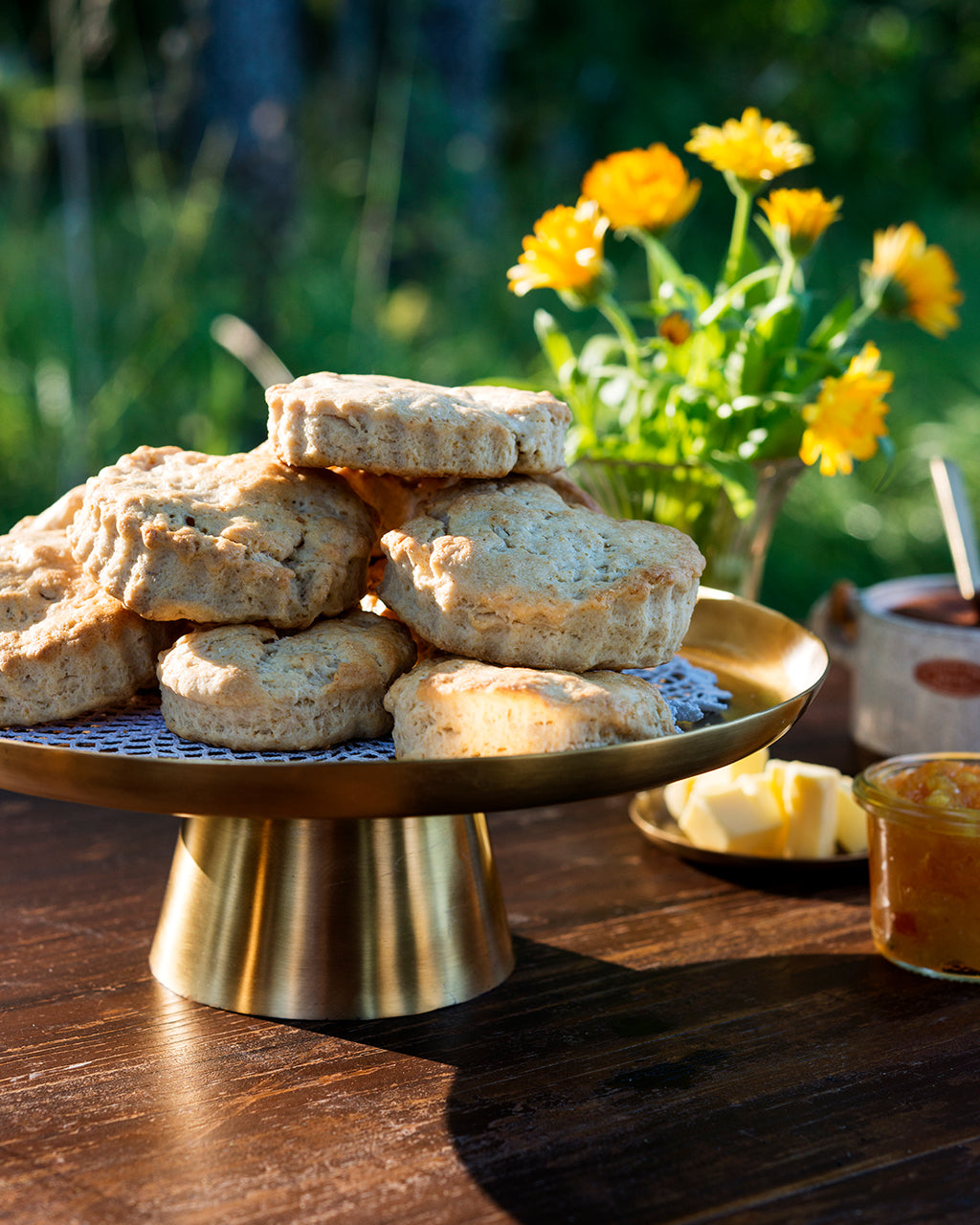 Brass Cake Stand (M)