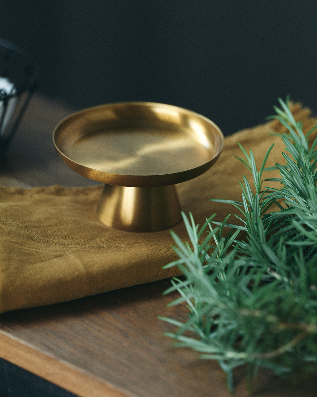 Brass Cake Stand (XS)