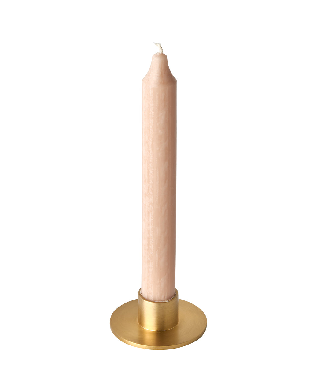Brass Candle Holder: Round