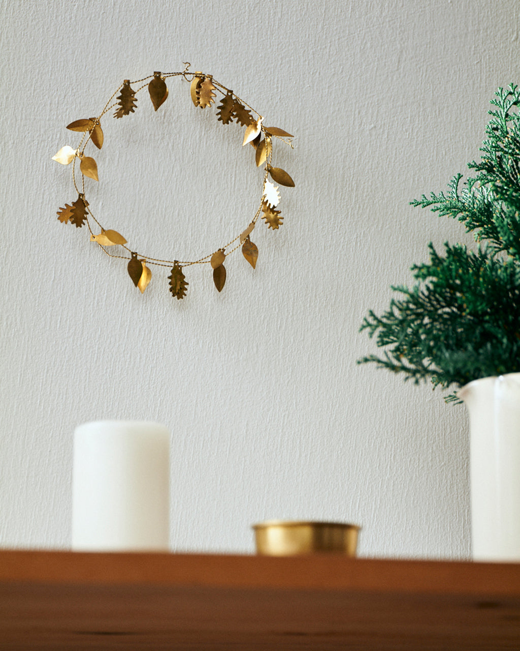 Brass Garland: Leaf