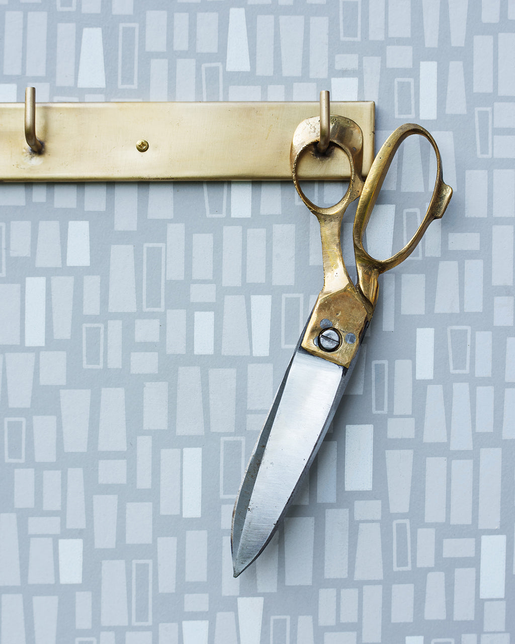 Brass Handle Scissors (L)