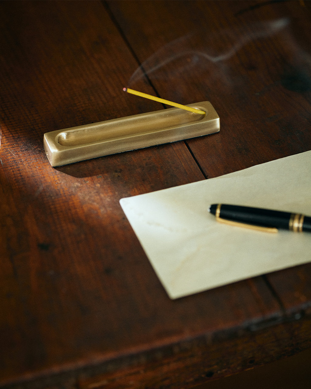 Brass Incense Stand: Rectangle