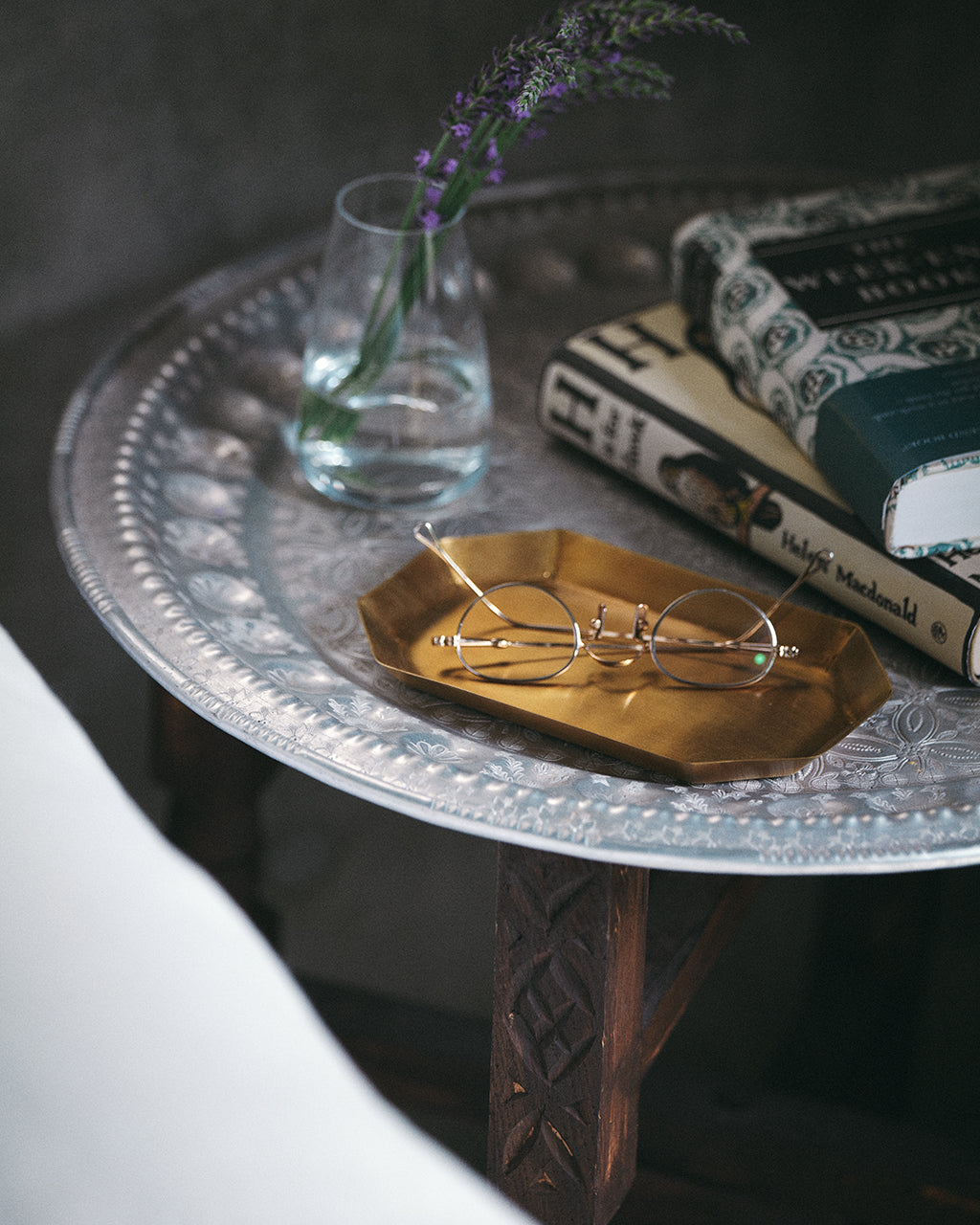 Brass Plate Long Octagonal (S)