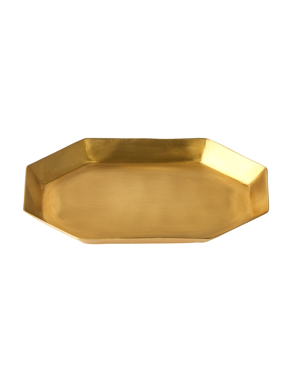 Brass Plate Long Octagonal (S)