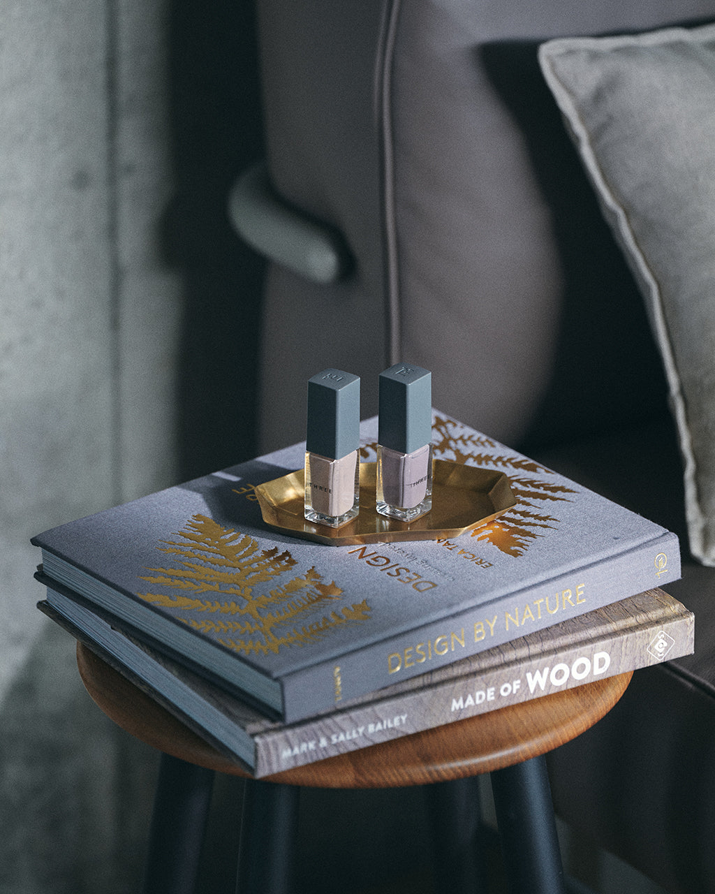 Brass Plate Long Octagonal (S)