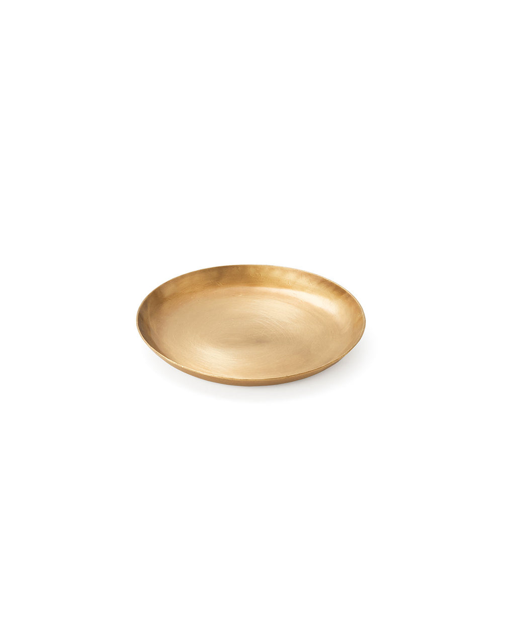 Brass Plate (S): Round