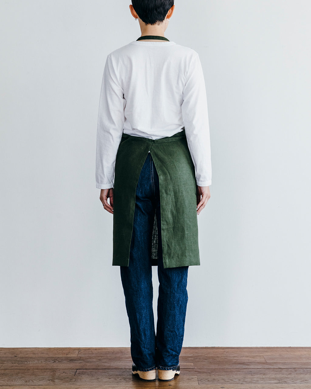 Linen Daily Apron: Laurier
