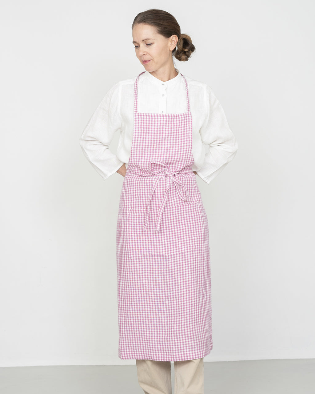 Linen Full Apron: Robin
