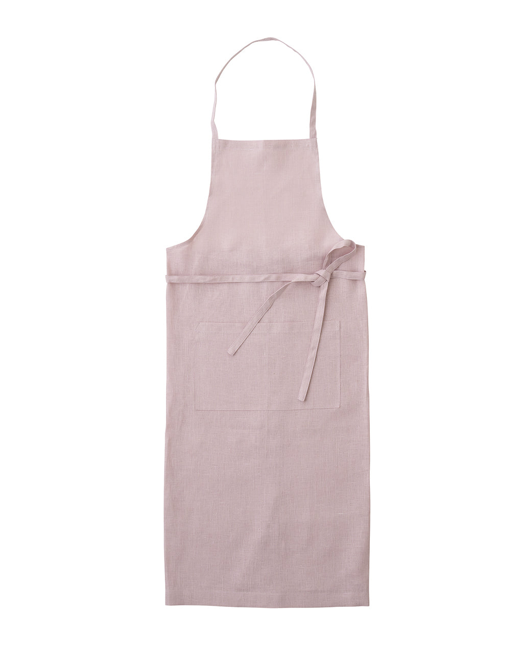 Linen Full Apron: Rose Poudre