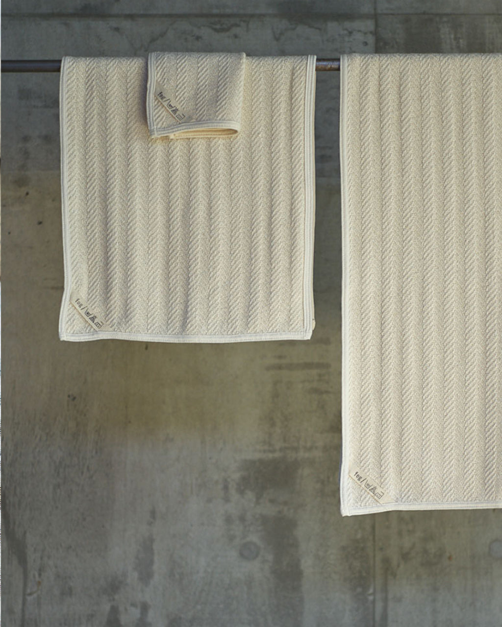 Herringbone Cotton Towel (M)