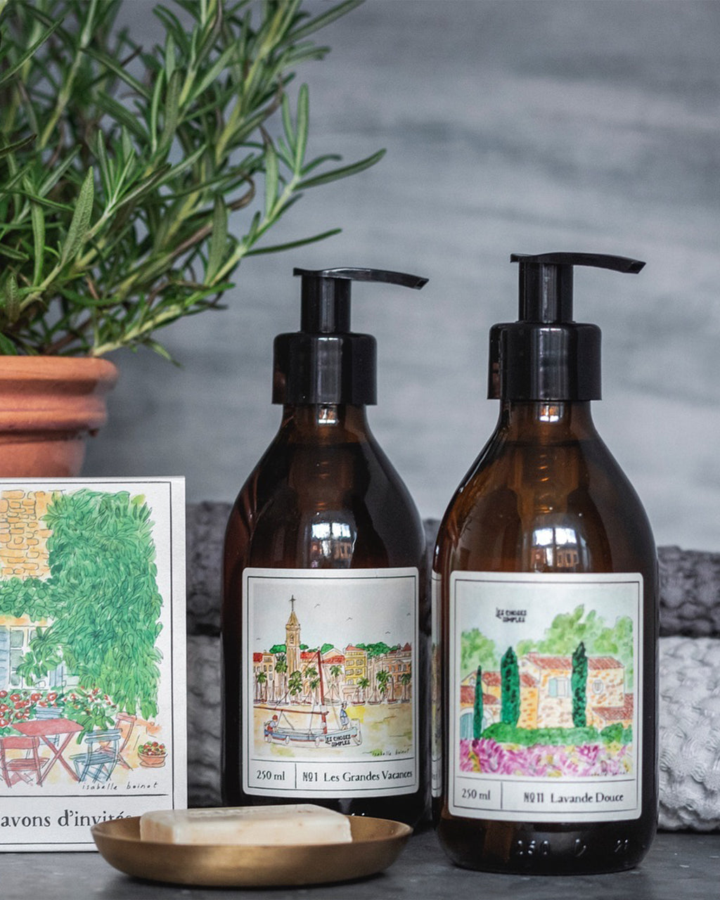 Les Choses Simples Isabelle Boinot Les Grandes Vacances Hand & Body Soap