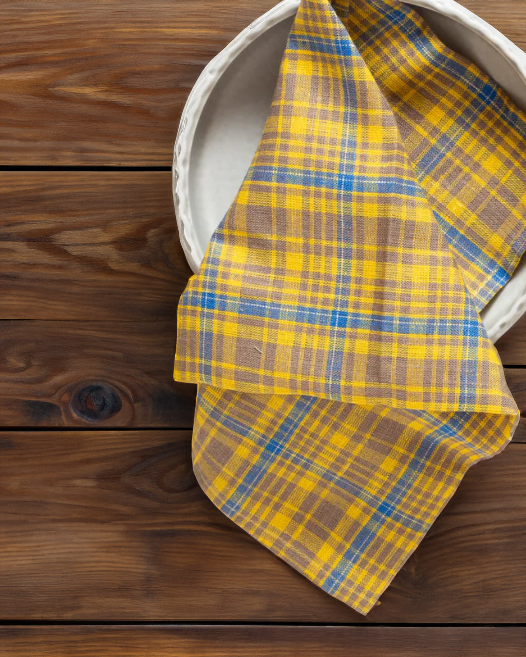 Linen Tea Towel: Amber