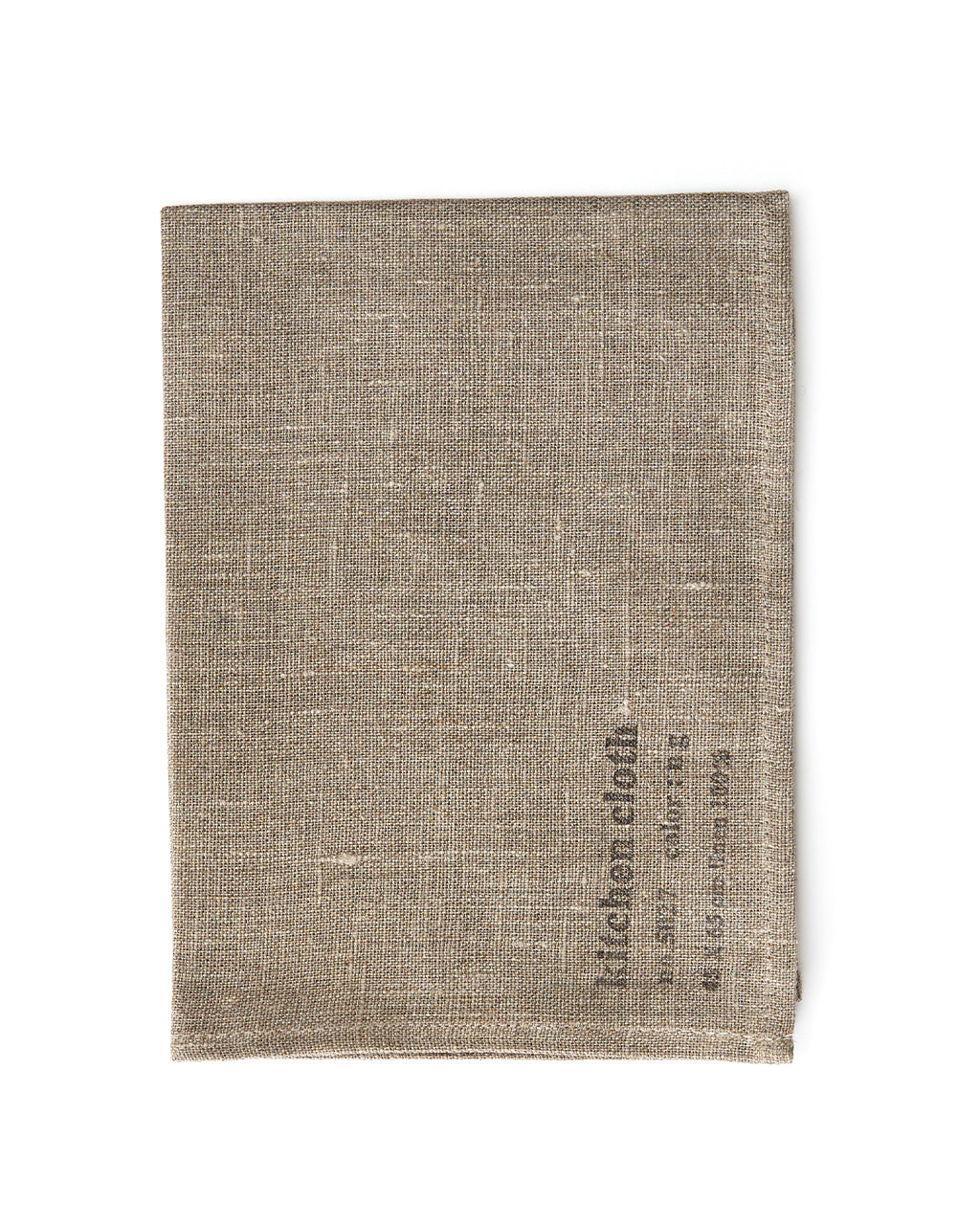 Linen Tea Towel: Natural