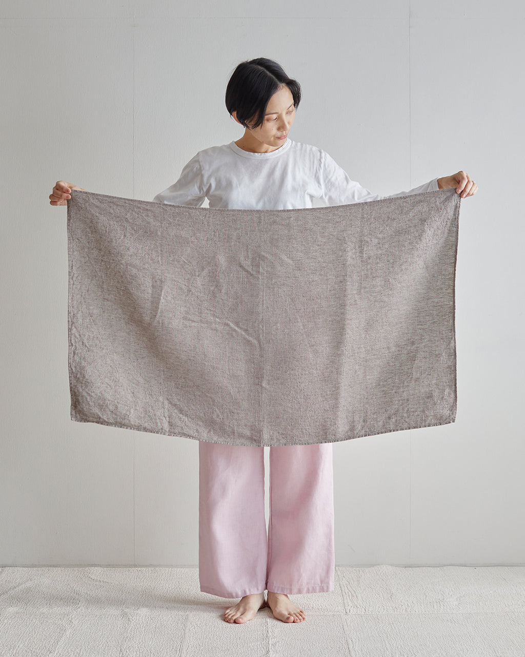 Linen Chambray Towel (L): Natural