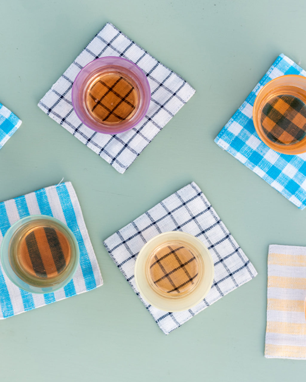 Linen Coaster: Jenn