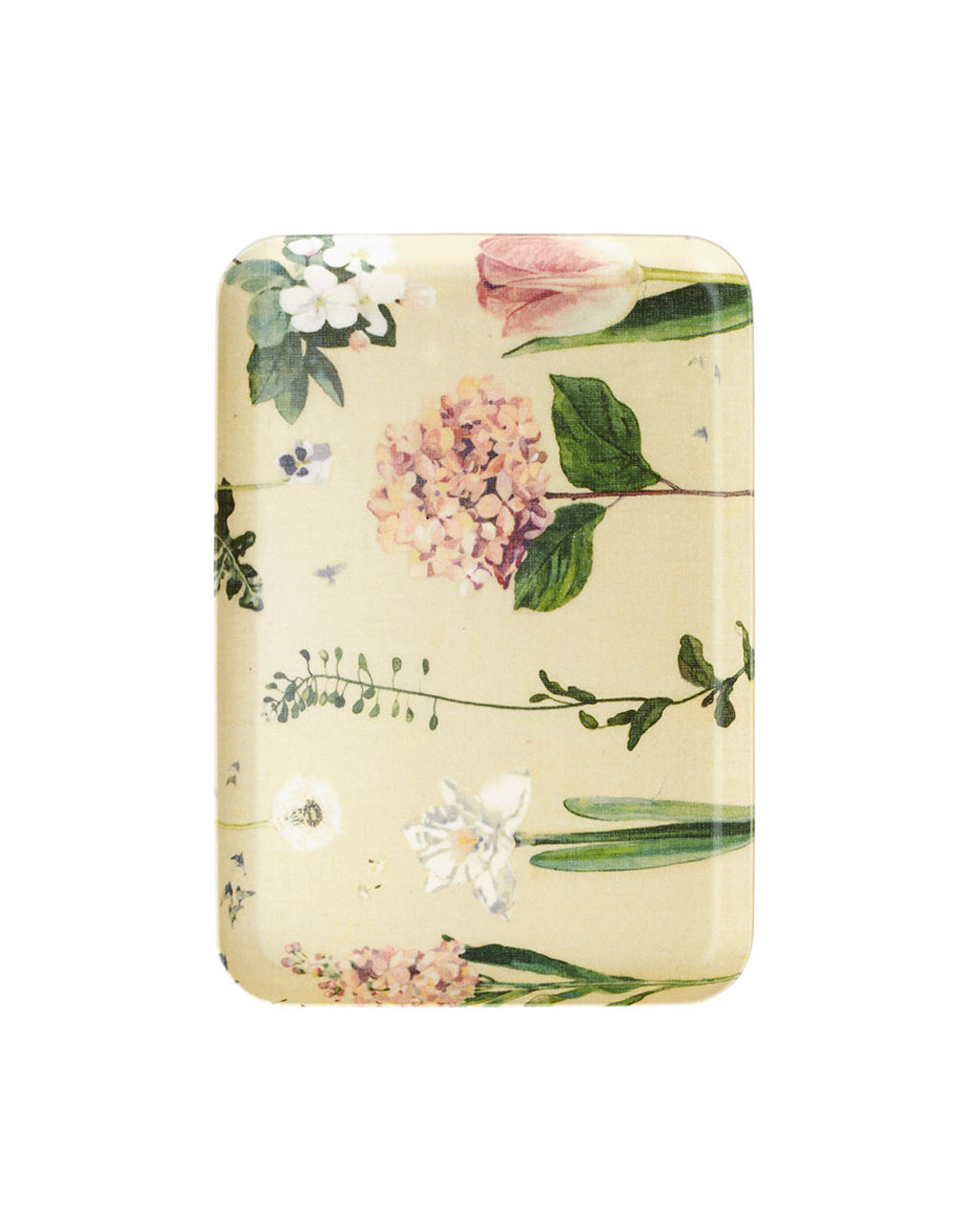 Linen Coated Tray (M): Misato Ogihara Botanical