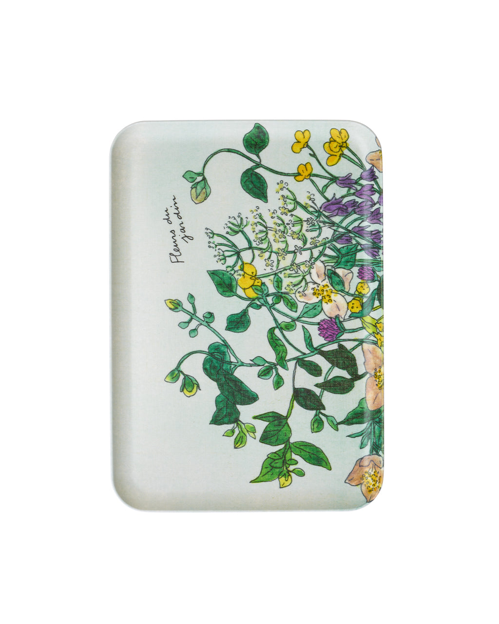 Linen Coated Tray (M): Isabelle Boinot Fleur Sauvage
