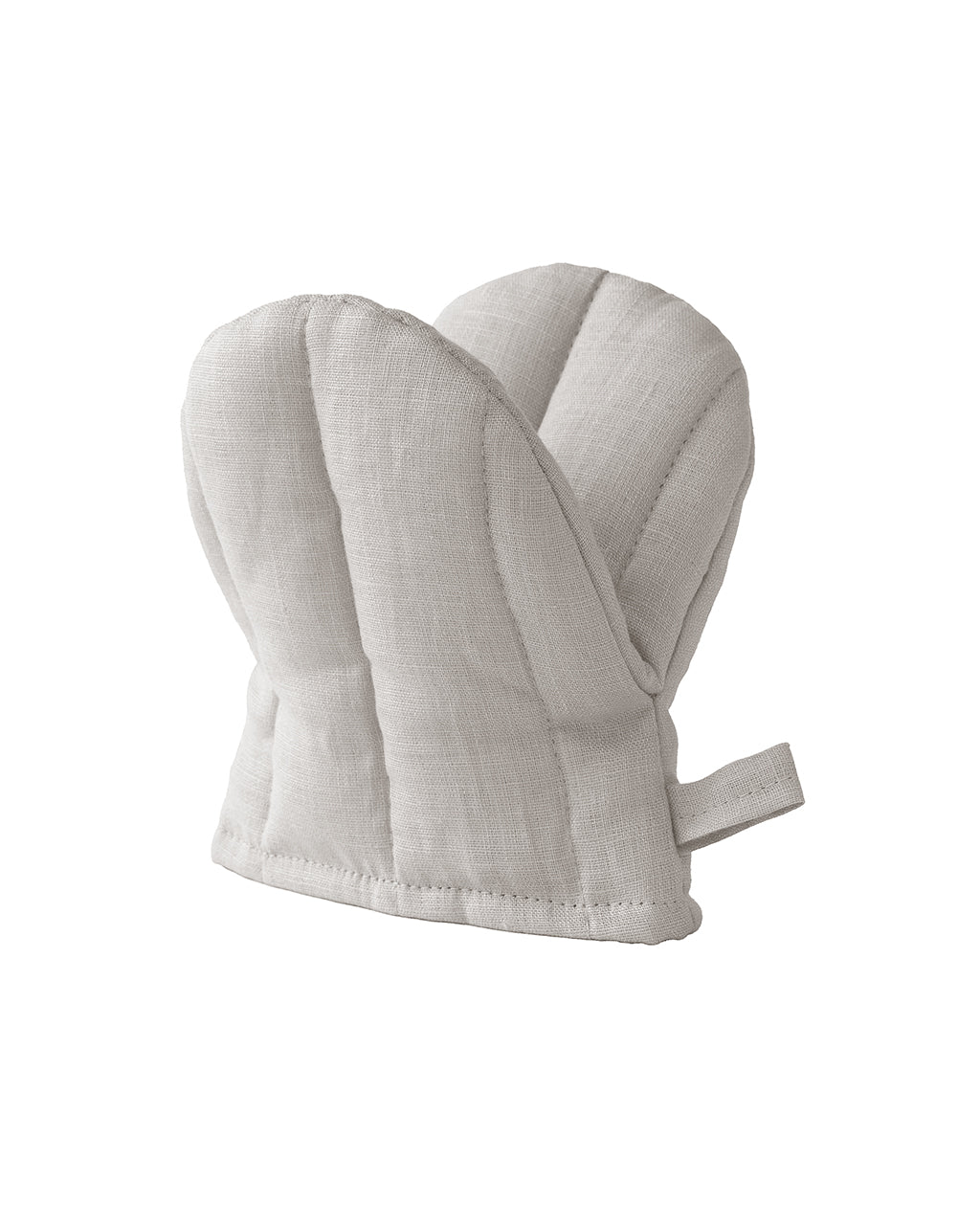 Linen Oven Mitten: Natural