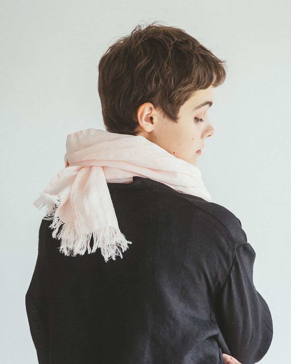 Roserie Scarf: Opal Peach