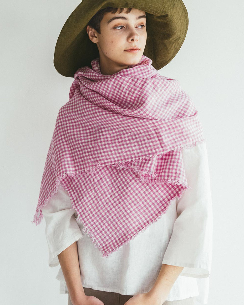 Tuz Fringe Scarf: Robin