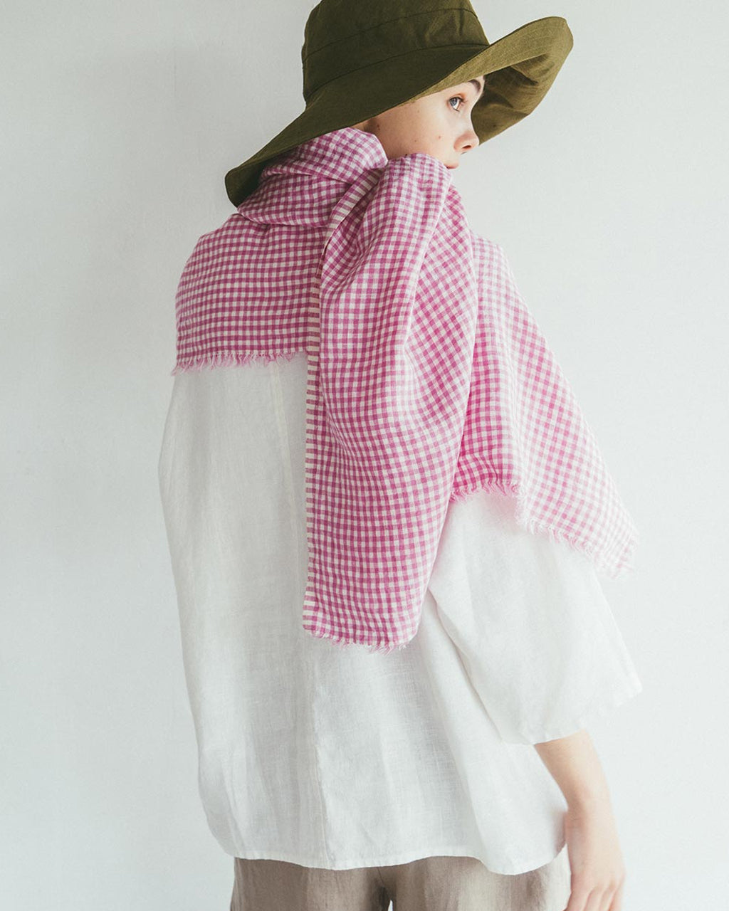 Tuz Fringe Scarf: Robin