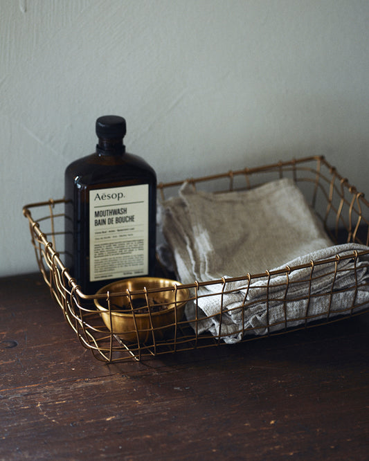 Brass Basket: Large