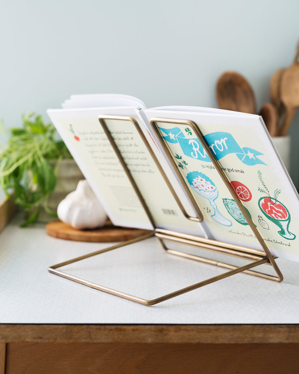 Brass Book Stand