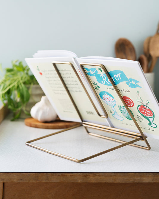 Brass Book Stand