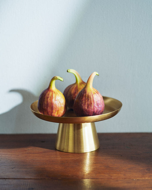 Brass Cake Stand: Small