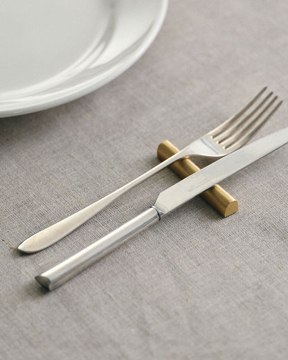 Brass Cutlery / Chopstick Rest - Round