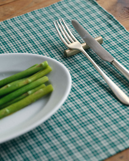 Brass Cutlery / Chopstick Rest - Round
