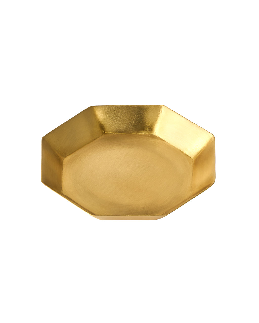 Brass Plate Octagon (S)
