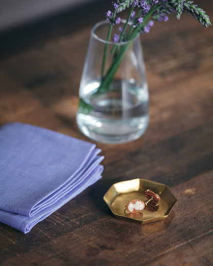 Brass Plate Octagon (XS)