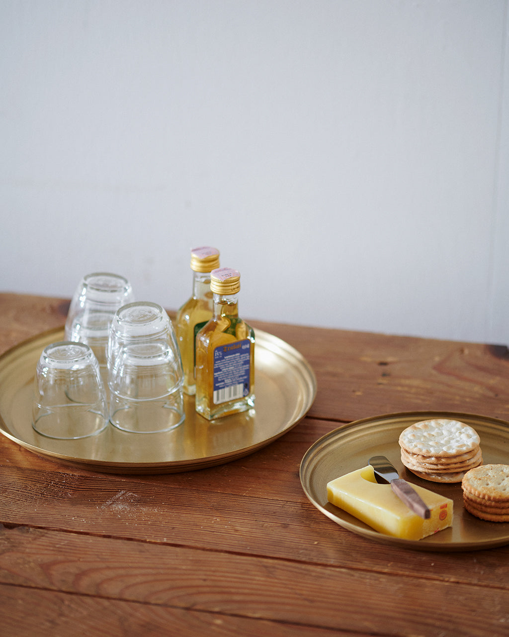 Brass Serving Tray: Medium