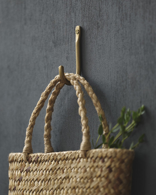 Brass Wall Single Hook