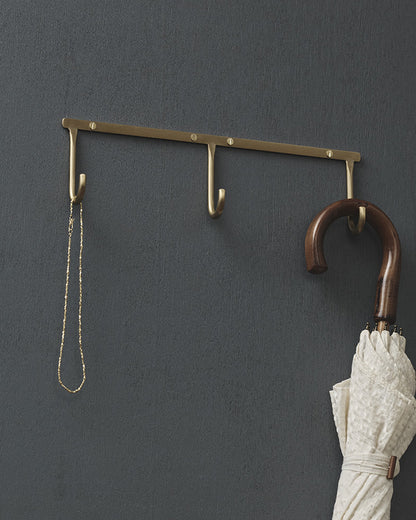 Brass Wall Triple Hook