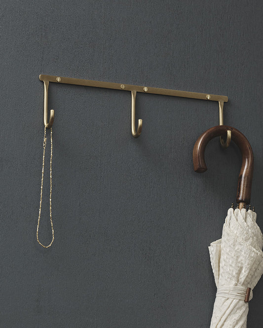 Brass Wall Triple Hook