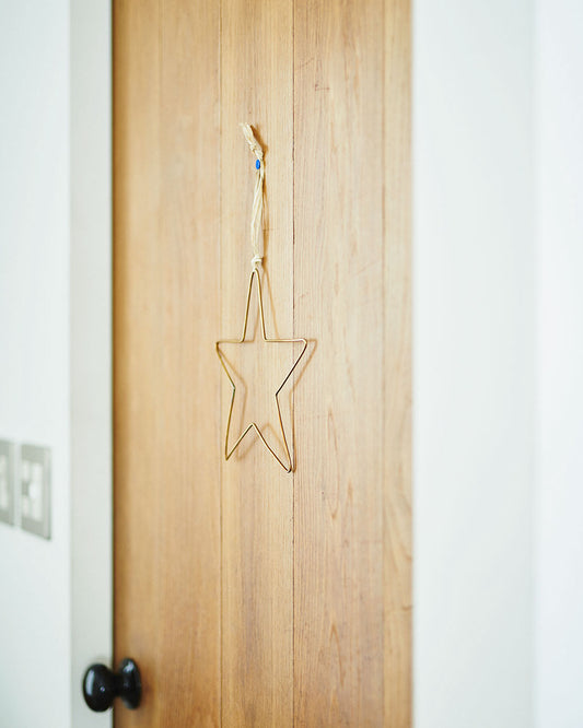 Brass Wire Star: Large