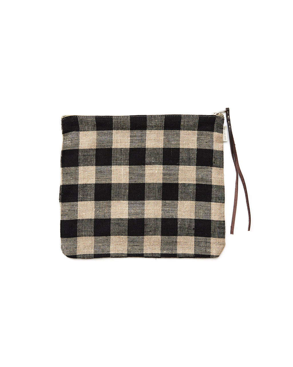 Canna Pouch (L) Black Natural Check