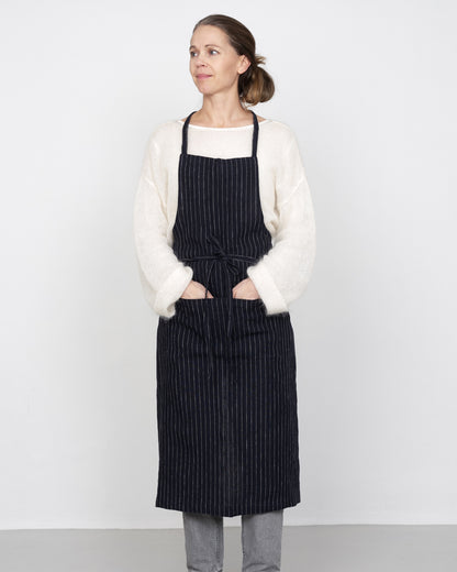 Linen Full Apron: Harper
