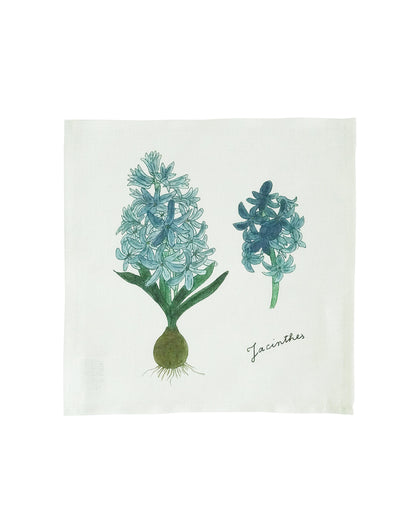 Isabelle Boinot Handkerchief: Hyacinth