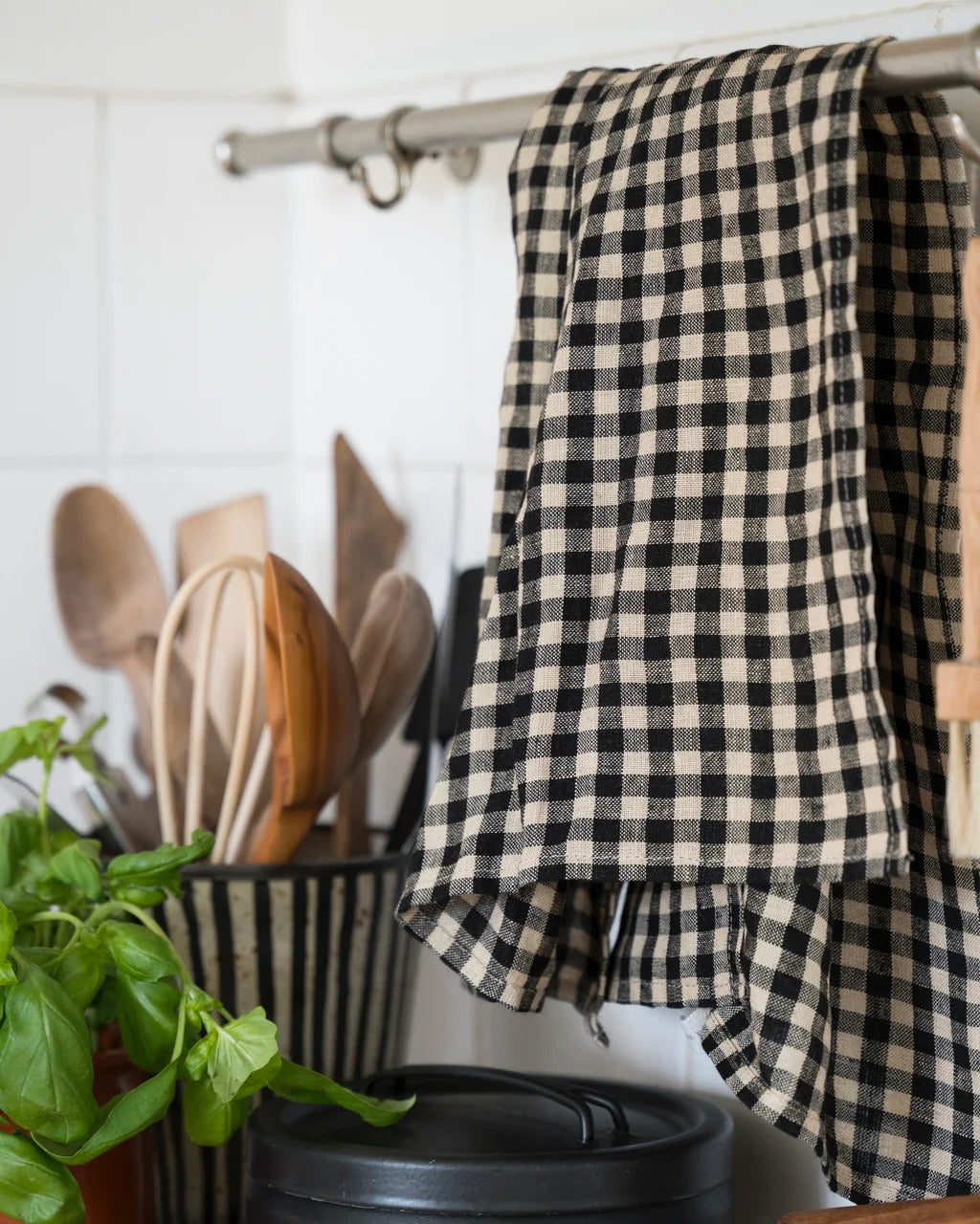 Linen Tea Towel: Mason