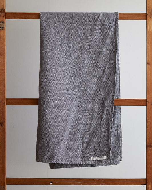 Linen Chambray Towel (L): Grey