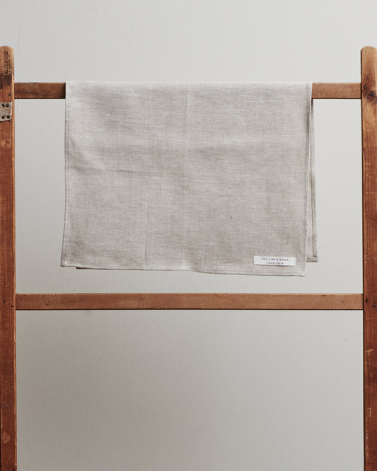 Linen Chambray Towel (M): Natural