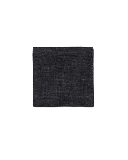 Linen Coaster: Black
