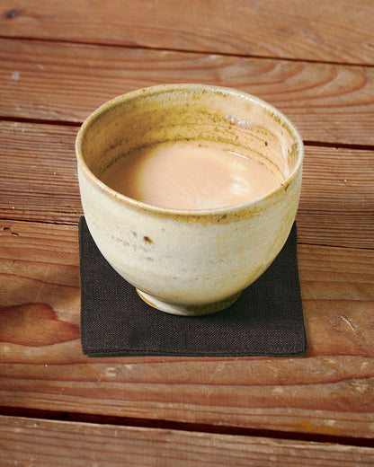 Linen Coaster: Chocolate