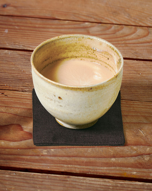 Linen Coaster: Chocolate